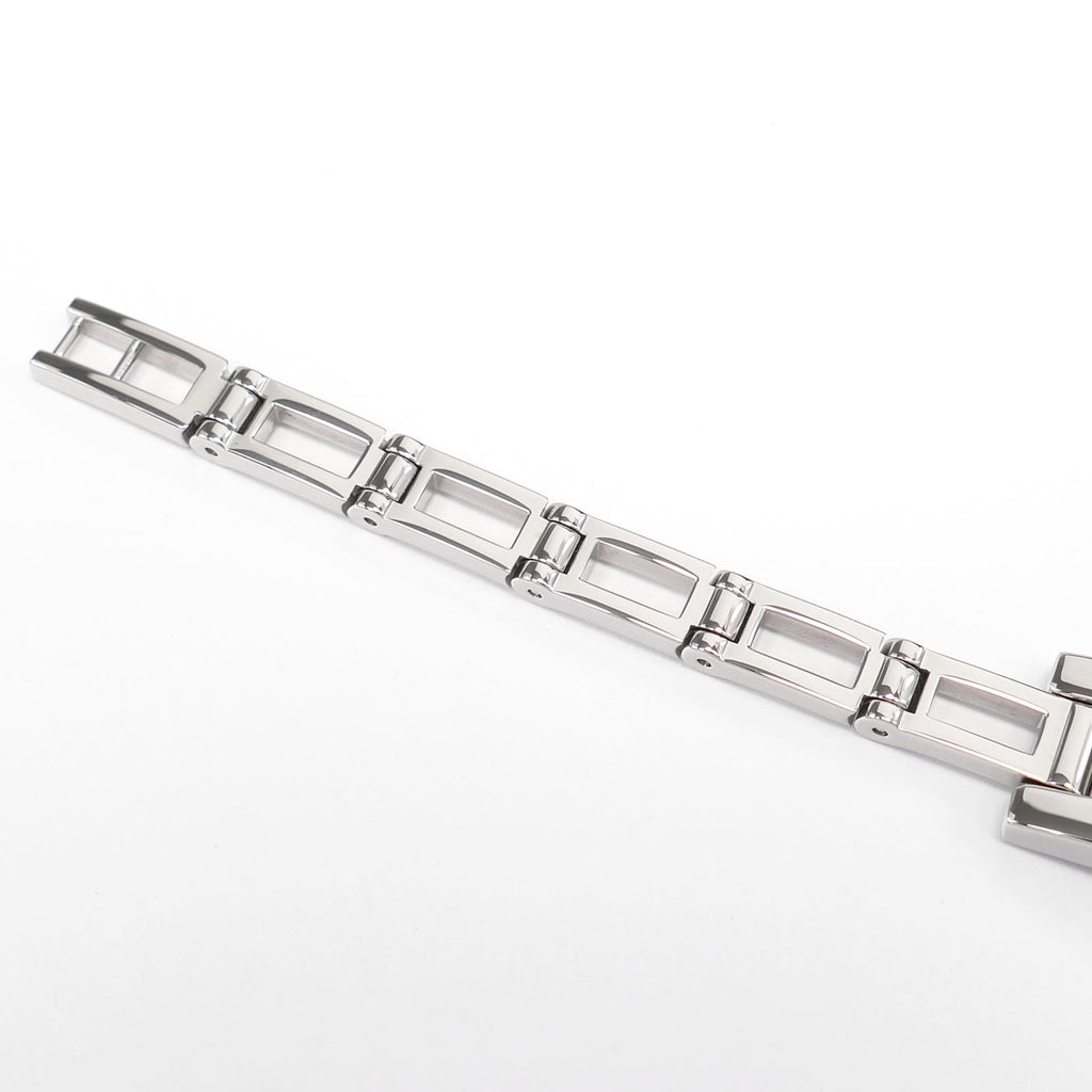 Gucci 3900L stainless steel bracelet top