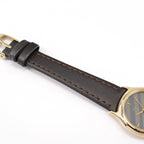 Tissot Stylist Brown Leather strap top