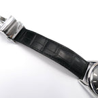 TAG Heuer Carrera WV2115 black alligator leather strap FC6180 top