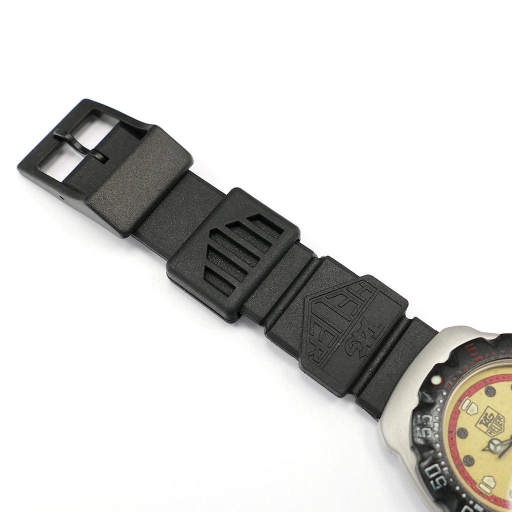 TAG Heuer Formula 1 WA1211 black plastic strap top