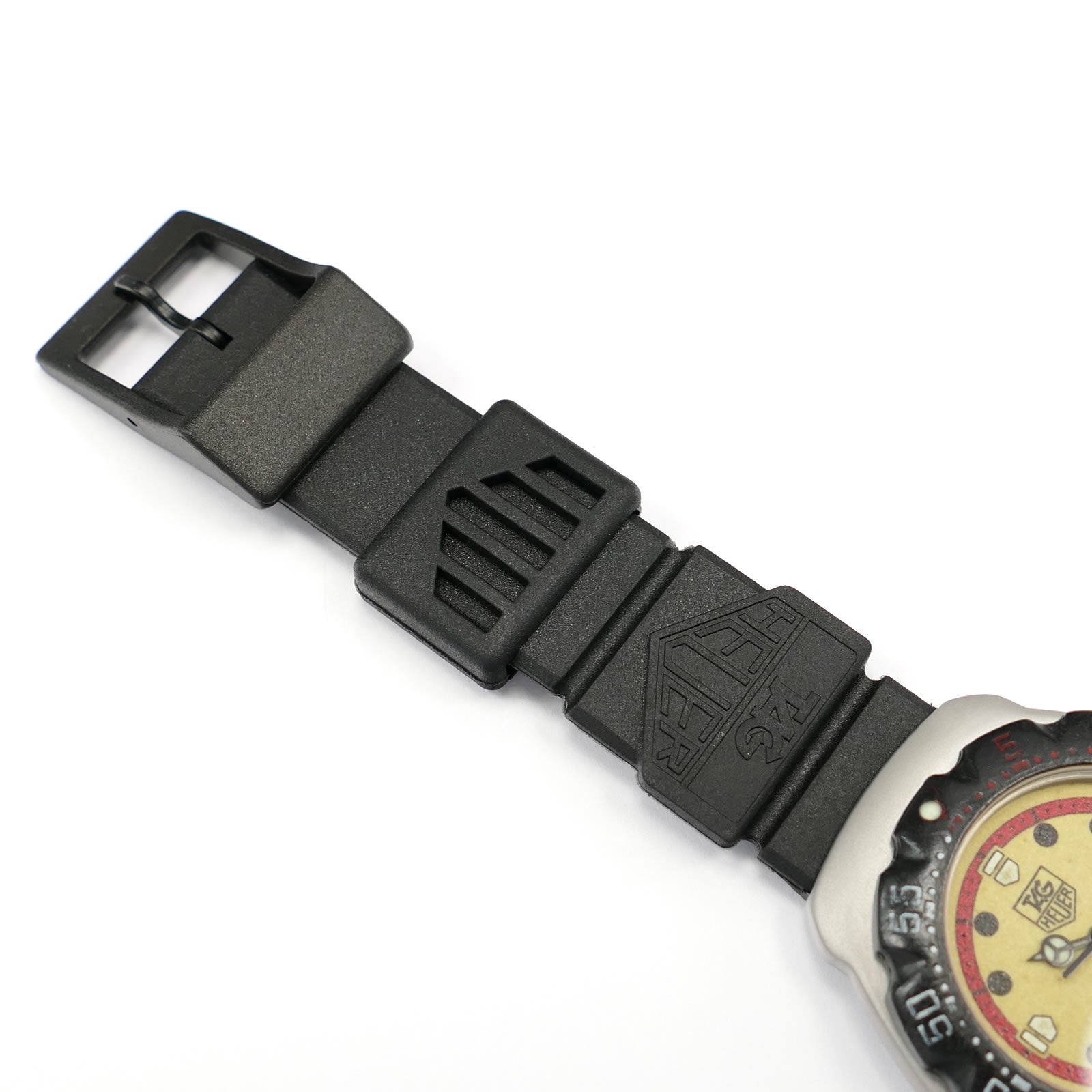 TAG Heuer Formula 1 WA1211 black plastic strap top