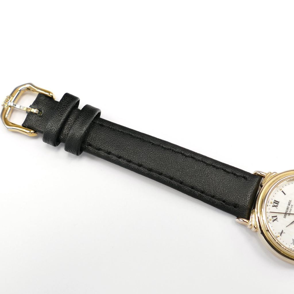 Raymond Weil Vintage 5331 black leather strap top
