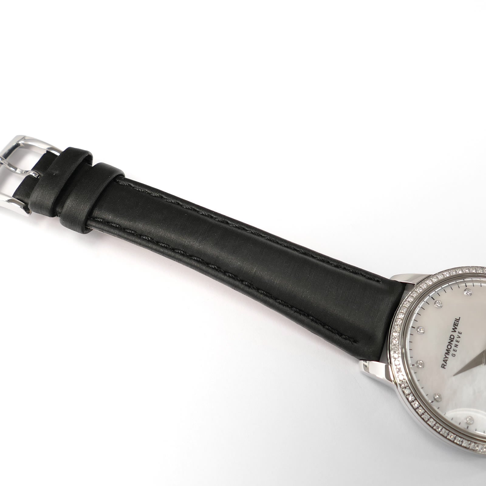 Raymond Weil Toccata 5388 black leather strap top