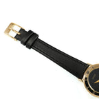 Gucci 3000L Black leather strap top