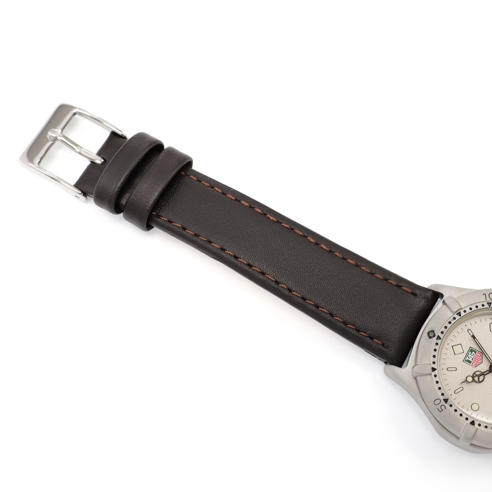 TAG Heuer 2000 Vintage 962.215 Ladies 30mm Silver/Grey Dial