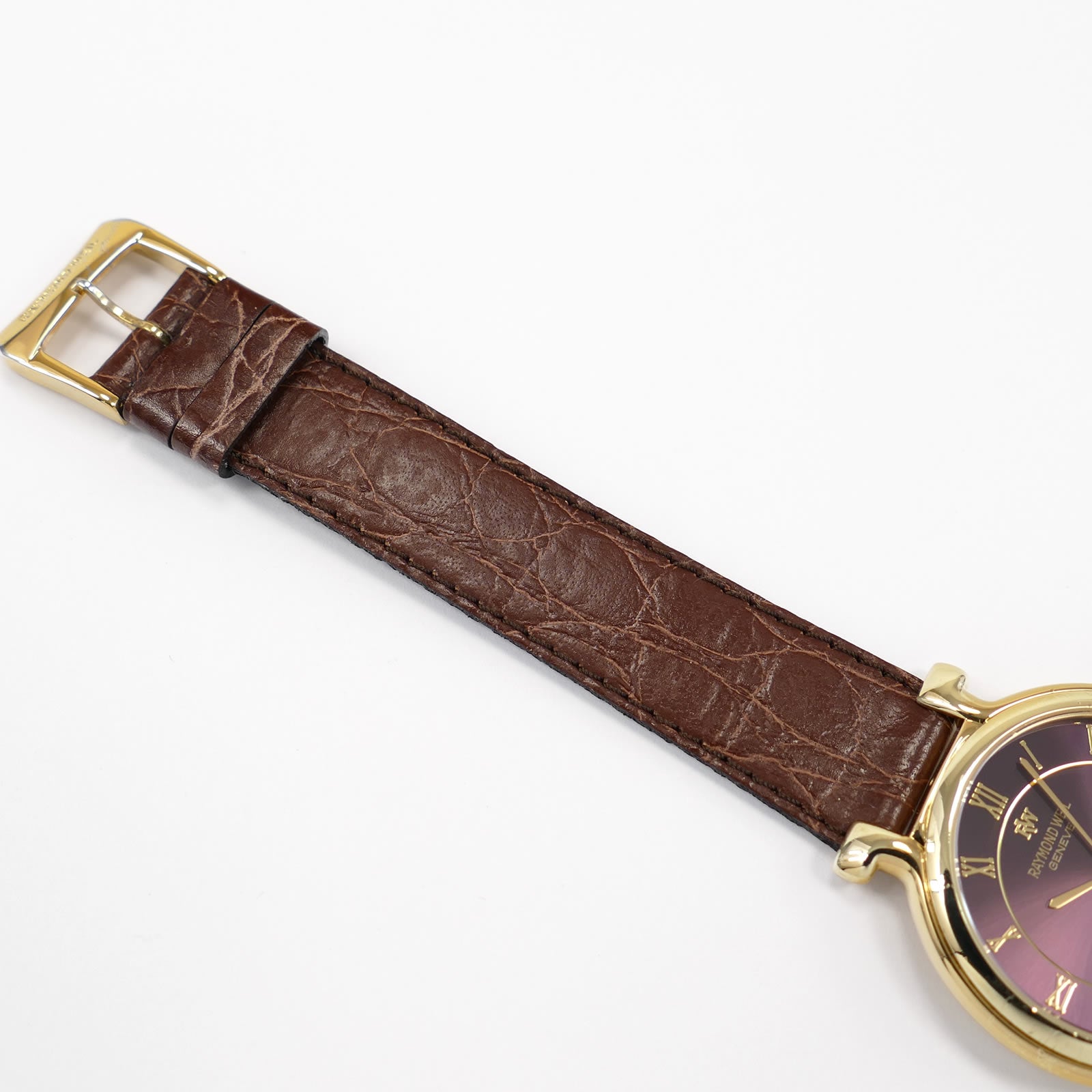Raymond Weil 9136-2 brown leather strap top