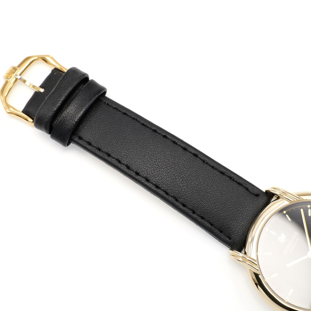 Raymond Weil Geneve 9155 leather strap top