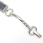 Gucci Tornabuoni 119 stainless steel bangle bottom