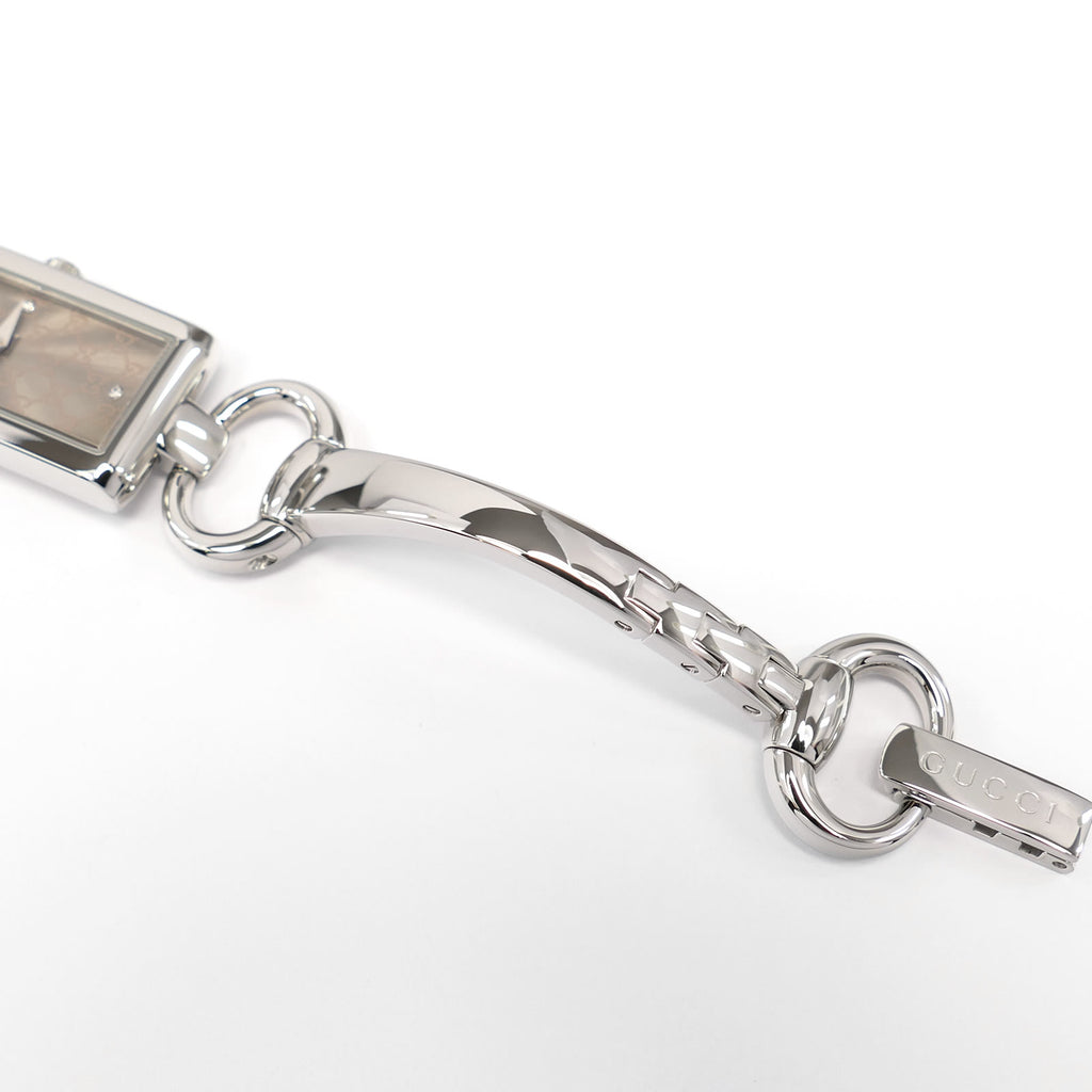 Gucci Tornabuoni 119 stainless steel bangle bottom