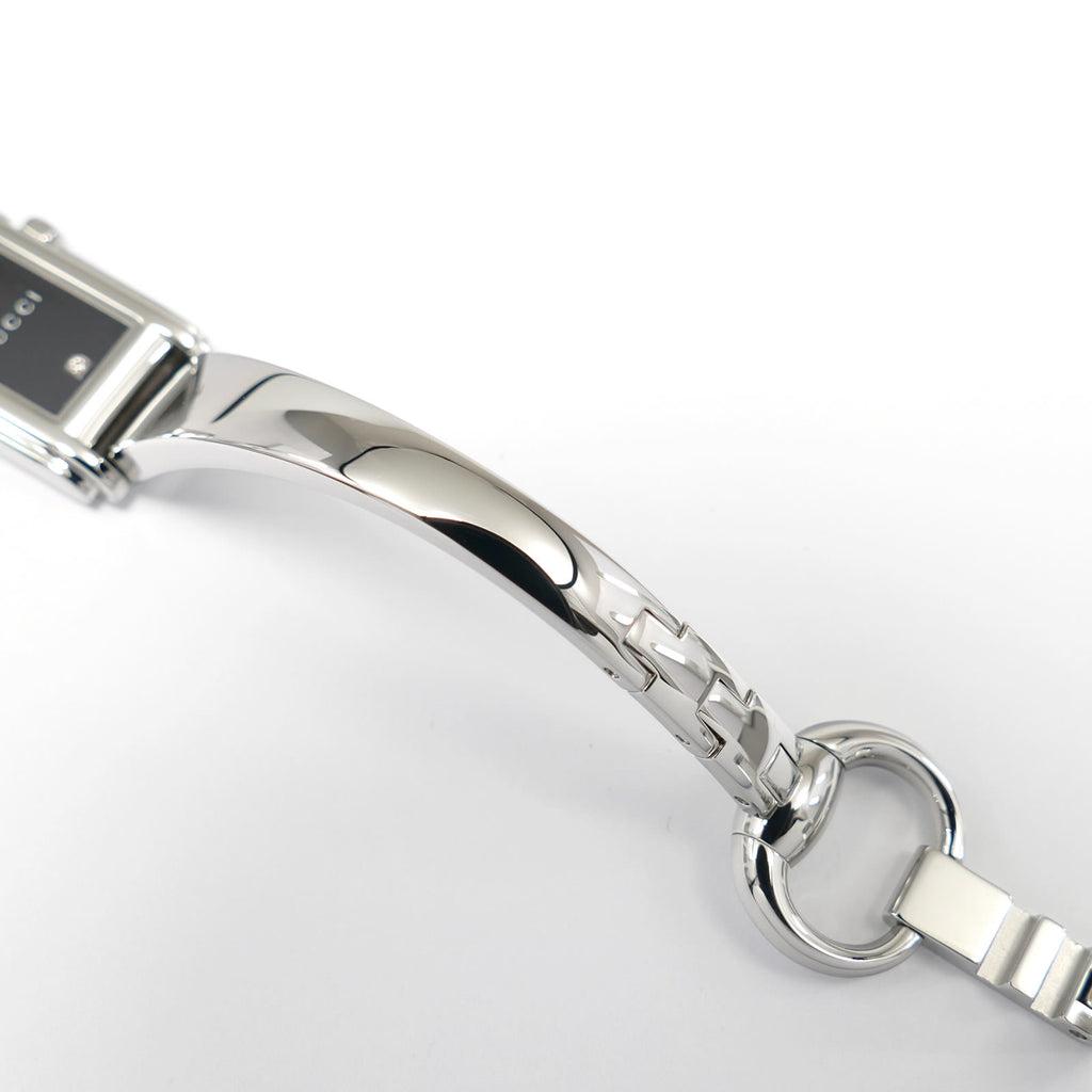 Gucci G-Line 109 stainless steel bangle bottom