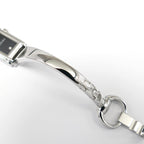 Gucci G-Line 109 stainless steel bangle bottom