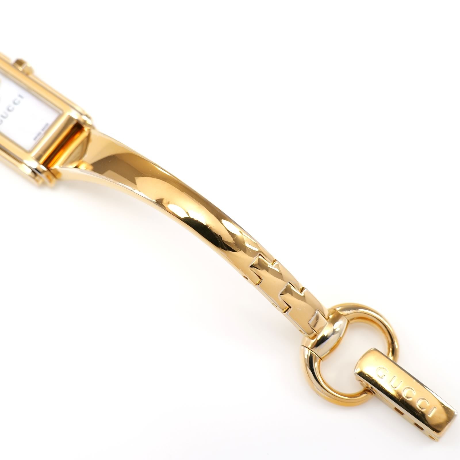 Gucci G-Line 18k Gold Plated bangle bottom