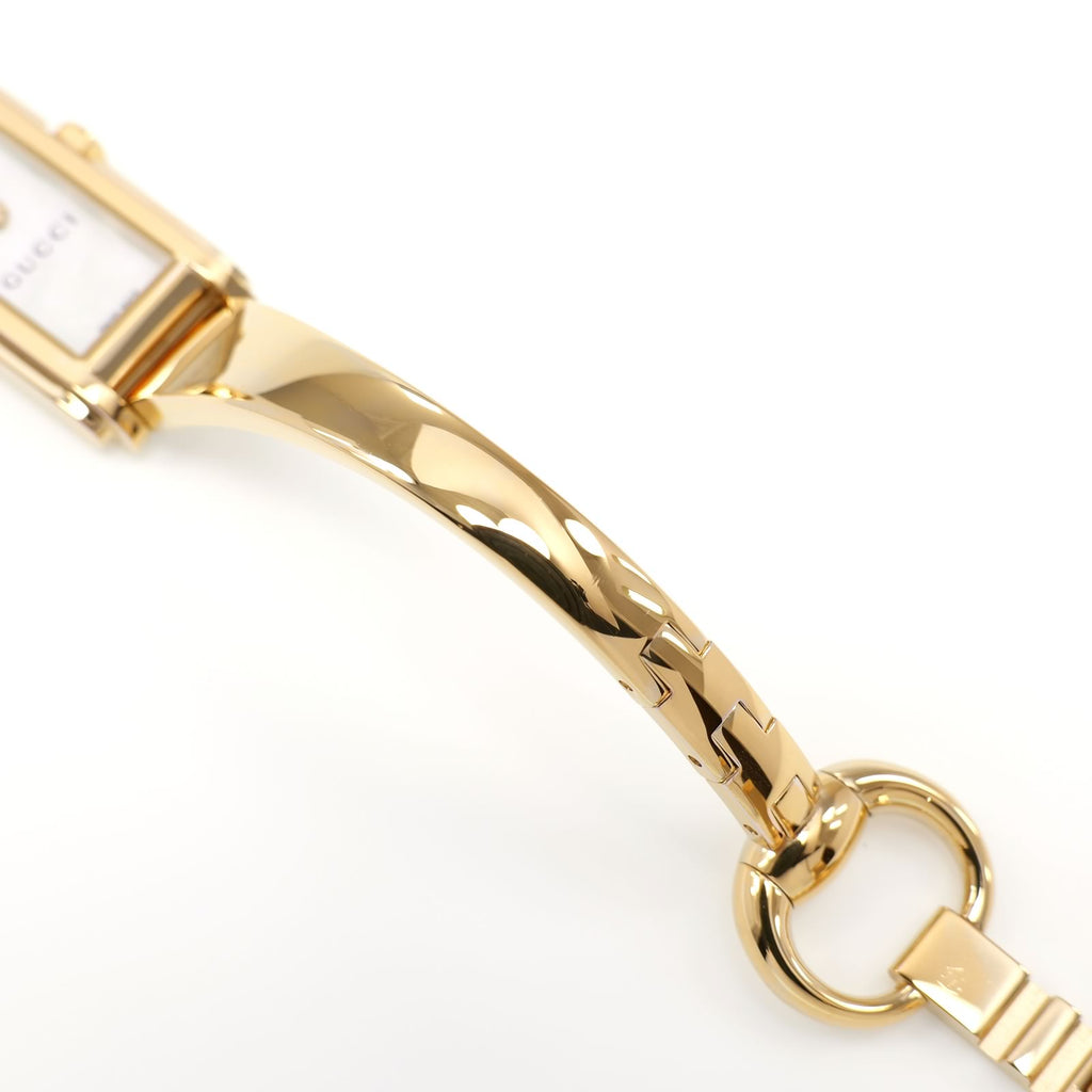 Gucci G-Line 109 18k Gold Bangle bottom
