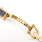 Gucci 1500L 18k Gold Plated Bangle bottom