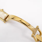 Gucci 1500L 18k Gold Plated Bangle bottom