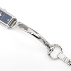 Gucci G-Line 109 stainless steel bangle bottom