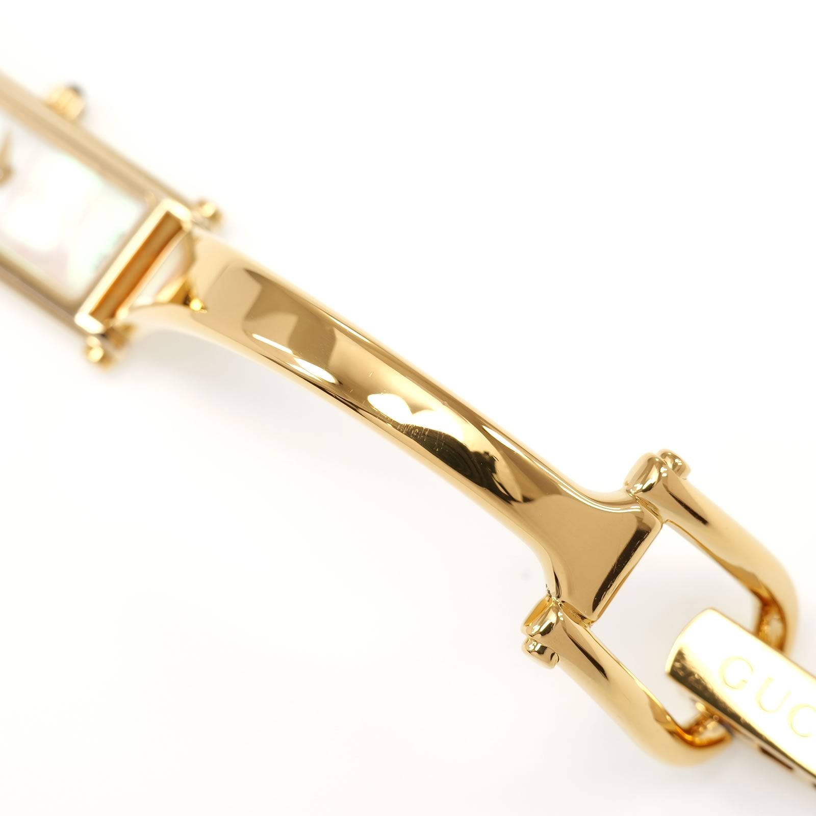 Gucci 1500L 18k Gold Plated Bangle bottom
