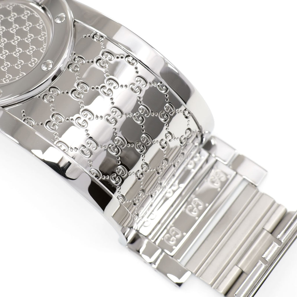 Gucci Twirl 112 stainless steel bangle bottom