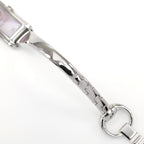 Gucci G-Line 109 stainless steel bangle bottom