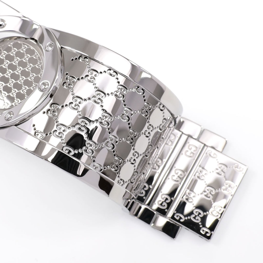 Gucci Twirl 112 stainless steel bangle bottom