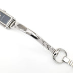 Gucci G-Line 109 stainless steel bangle bottom
