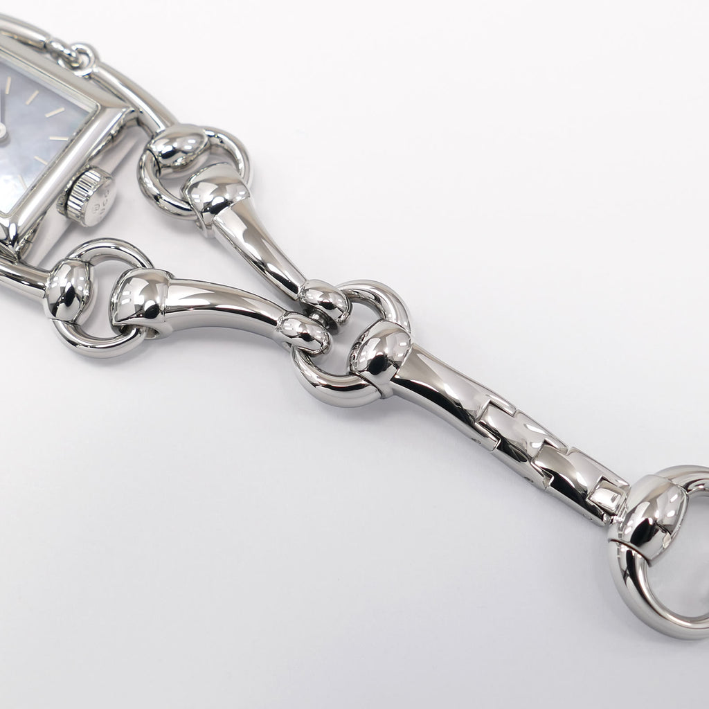 Gucci Signoria 116.5 stainless steel bangle bottom