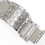 Gucci Twirl 112 stainless steel wide bangle bottom