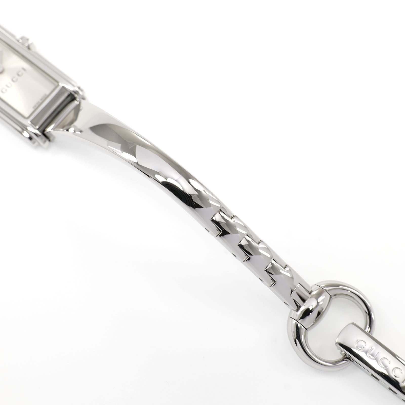 Gucci G-Line 109 Stainless Steel bangle bottom