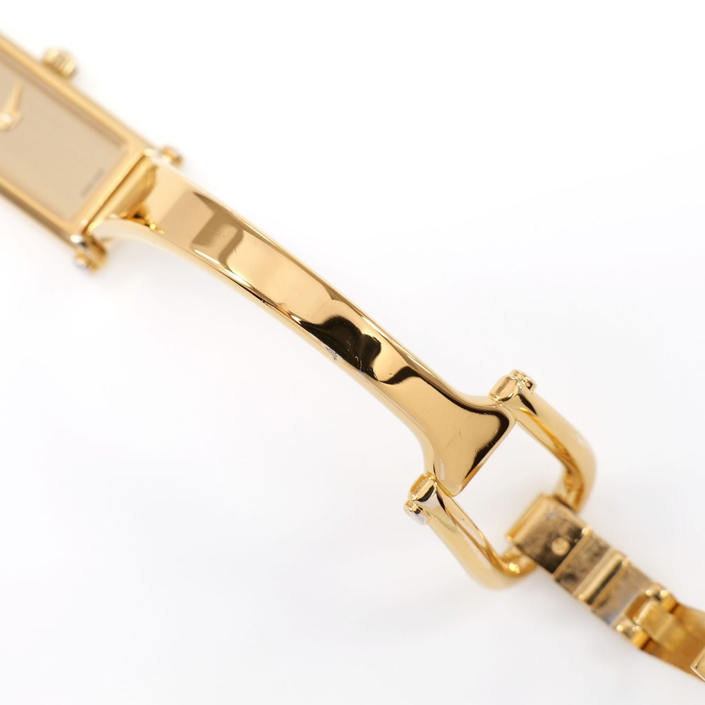 Gucci 1500L 18k Gold Plated bangle bottom
