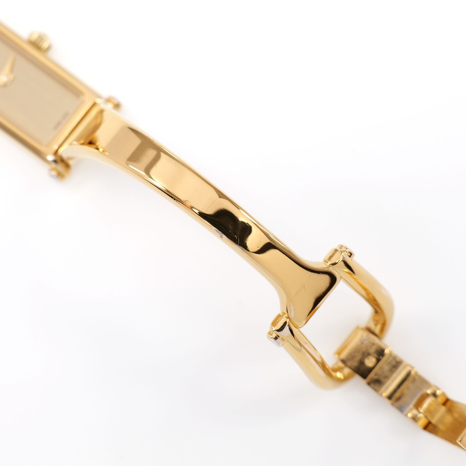 Gucci 1500L 18k Gold Plated bangle bottom
