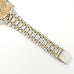 Gucci 9400 stainless steel and 18k gold plated bracelet bottom