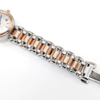 Longines PrimaLuna L8.110.5 stainless steel and 18k rose gold bracelet bottom