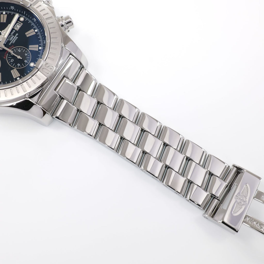 Breitling Super Avenger A13370 stainless steel bracelet bottom