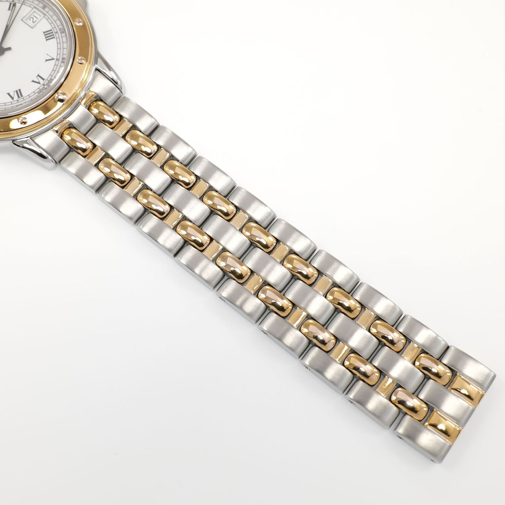 Raymond Weil Tango 5560 stainless steel and 18k Gold Plated bracelet bottom