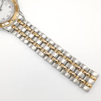 Raymond Weil Tango 5560 stainless steel and 18k Gold Plated bracelet bottom