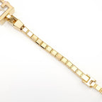 Gucci Mini G 102 18k Gold plated bracelet bottom