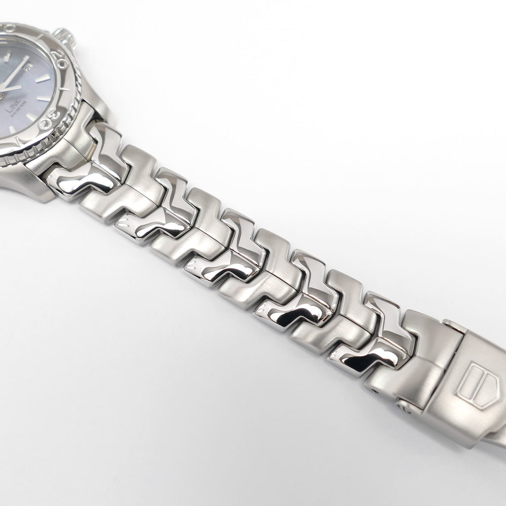 TAG Heuer Link WJ1316-0 alternating finish BA0573 s-link bracelet bottom
