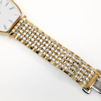 Longines La Grande Classique L4.705.2 stainless steel and gold PVD bracelet bottom