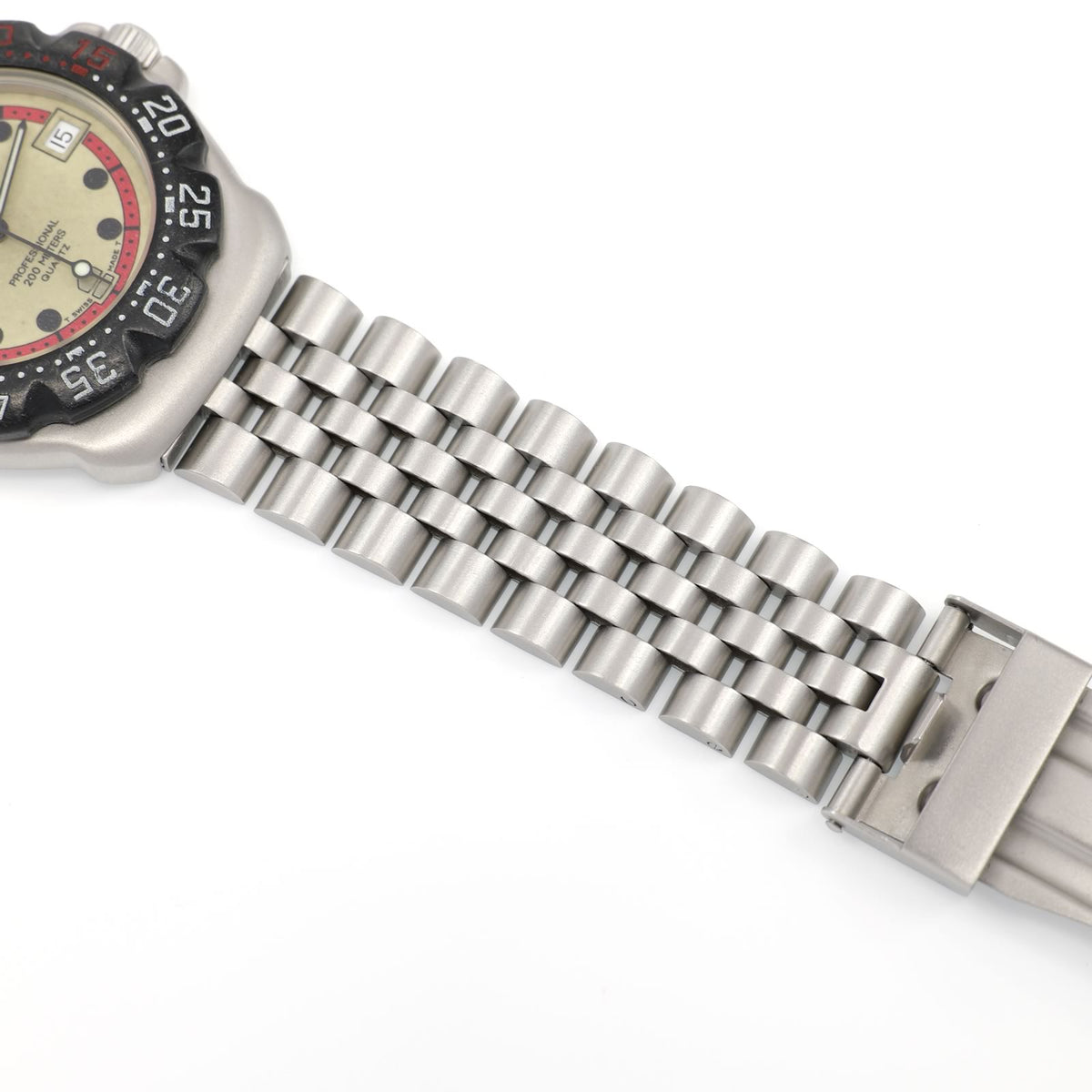 TAG Heuer Formula 1 WA1211 stainless steel bracelet bottom