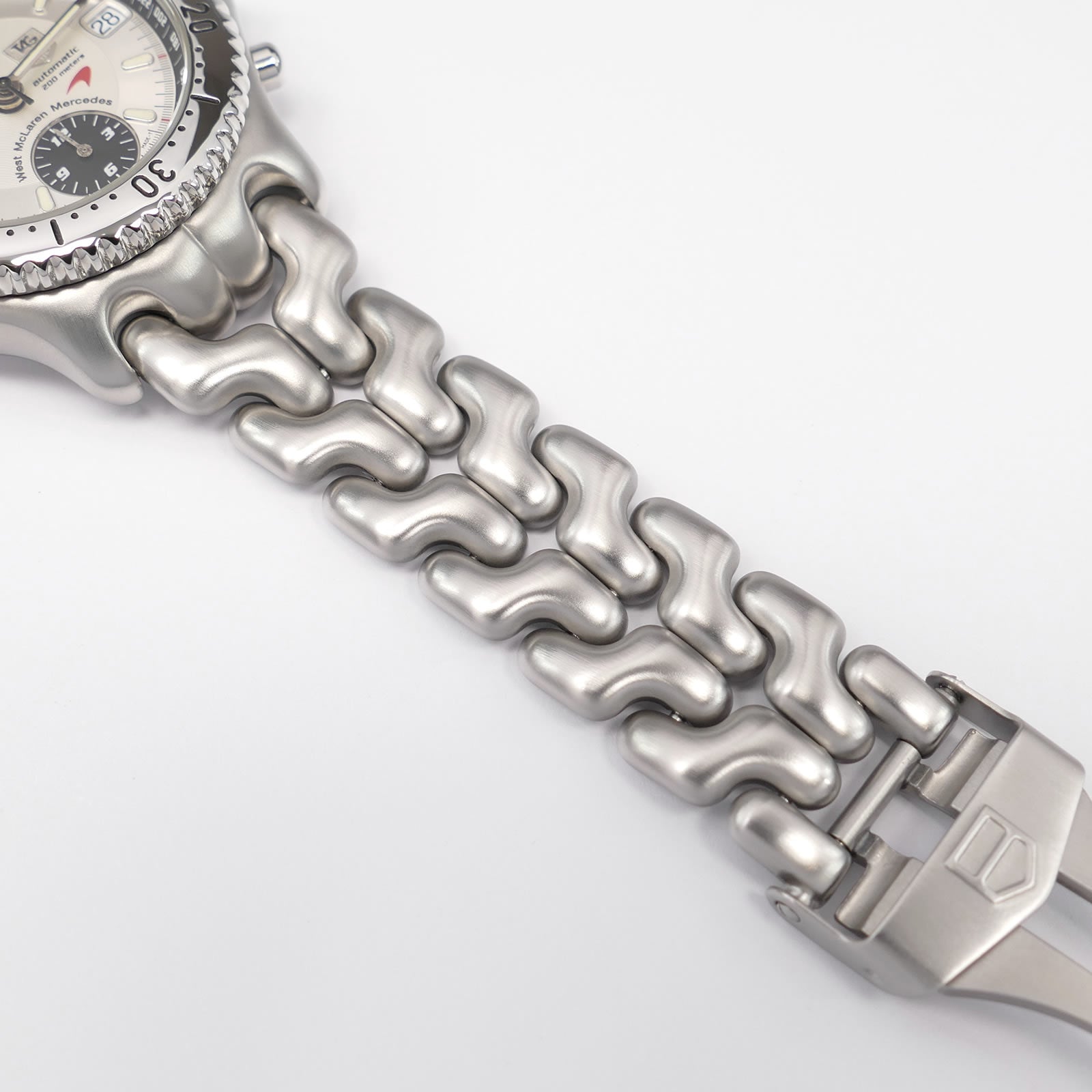 TAG Heuer SEL CG2113 stainless steel s-link BA0473 bracelet bottom