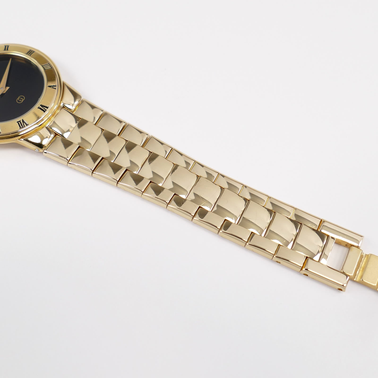 Gucci 3300L 18k Gold Plated bracelet bottom