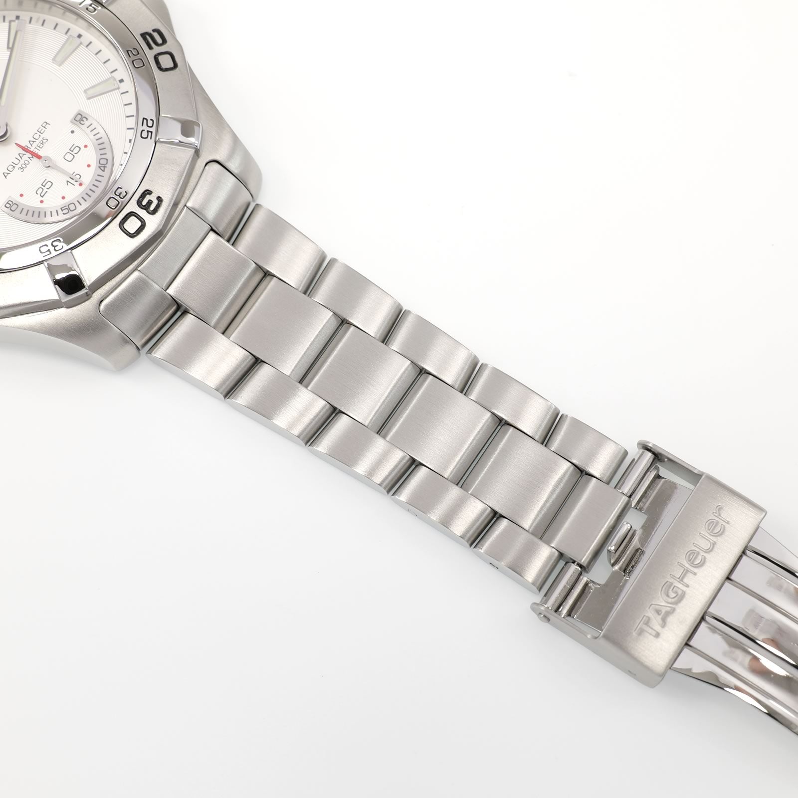 TAG Heuer Aquaracer WAF1011 stainless steel BA0822 bracelet bottom