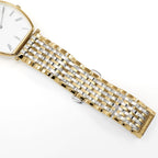 Longines La Grande Classique L4.705.2 stainless steel and gold PVD bracelet bottom