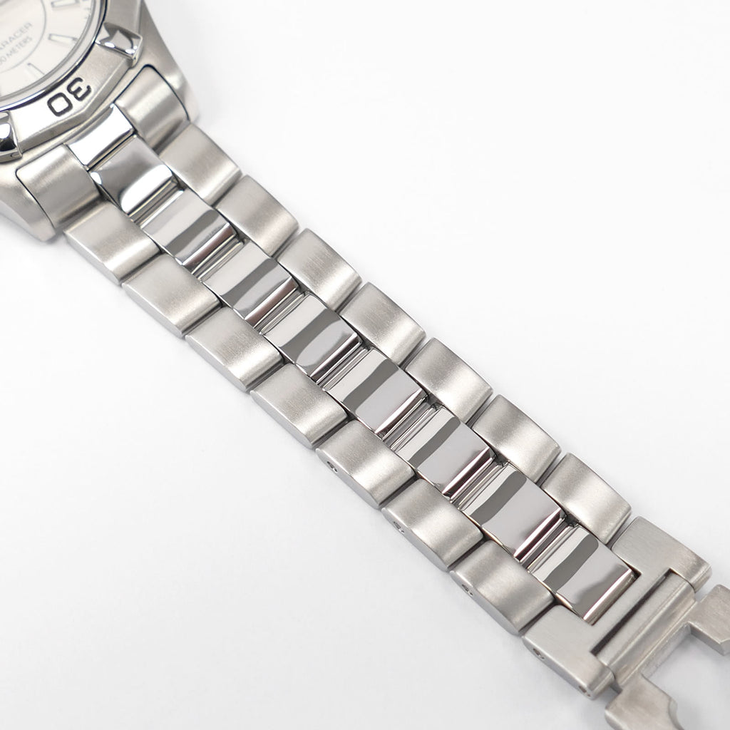 TAG Heuer Aquaracer WAF1412 stainless steel BA0823 bracelet bottom