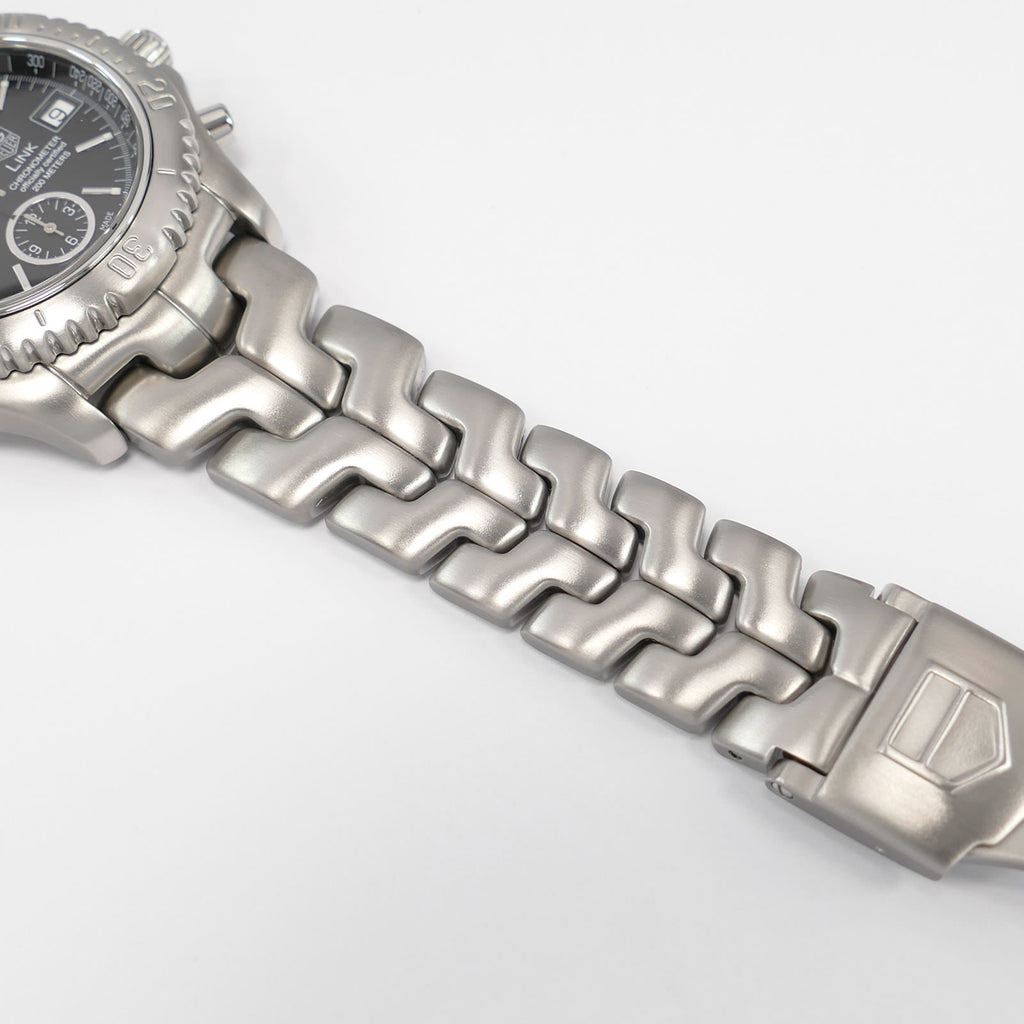 TAG Heuer Link CT5111 stainless steel s-link BA0550 bracelet bottom