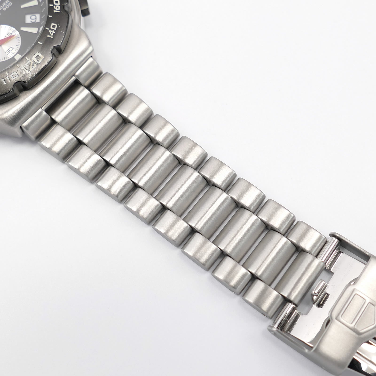 TAG Heuer Indy 500 CAC111A stainless steel BA0850-0 bracelet bottom