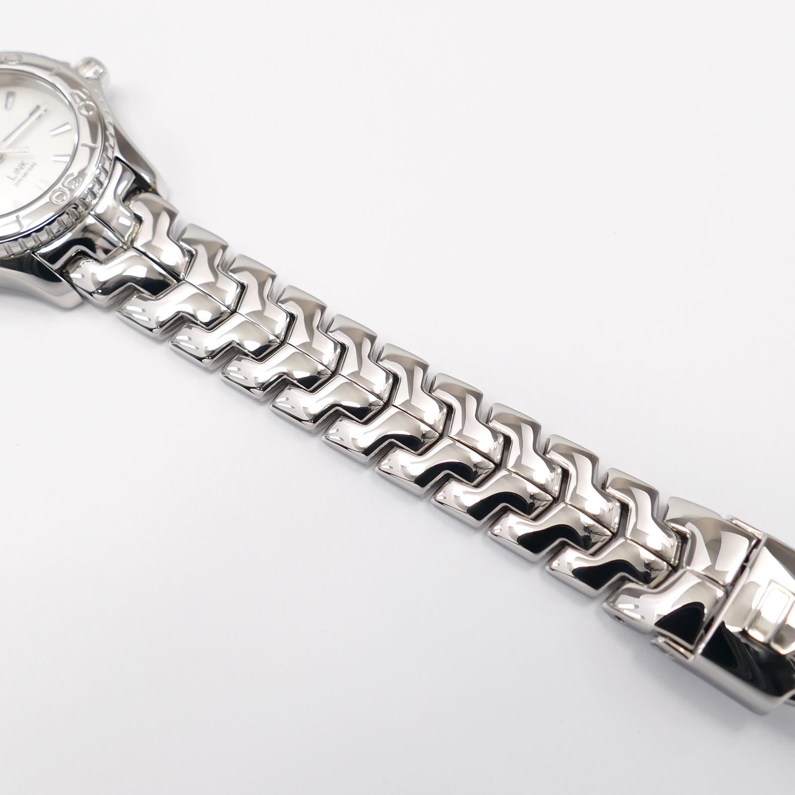 TAG Heuer Link WJ1313-0 stainless steel s-link bracelet BA0572 bottom