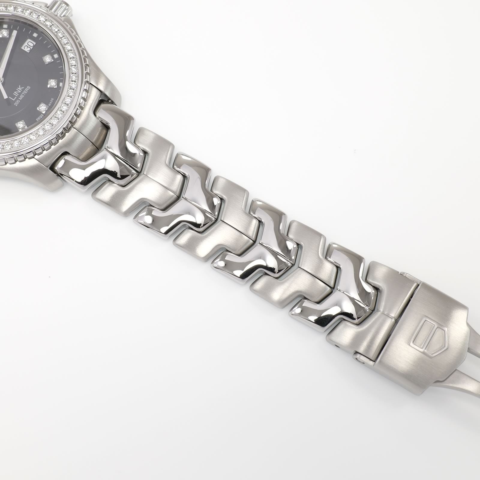 TAG Heuer Link WJ1117-0 stainless steel s-link BA0575 bracelet bottom