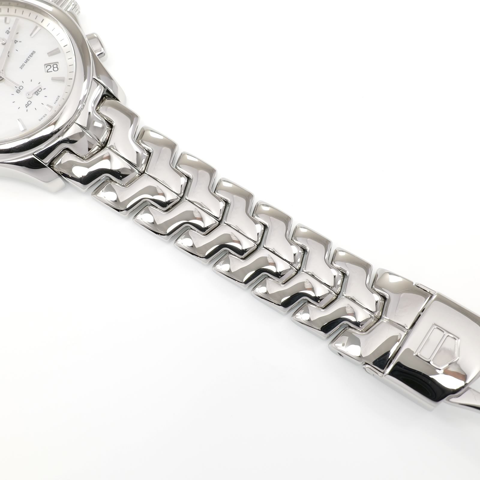 TAG Heuer Link Chronograph CJF1310 stainless steel BA0580 bracelet bottom