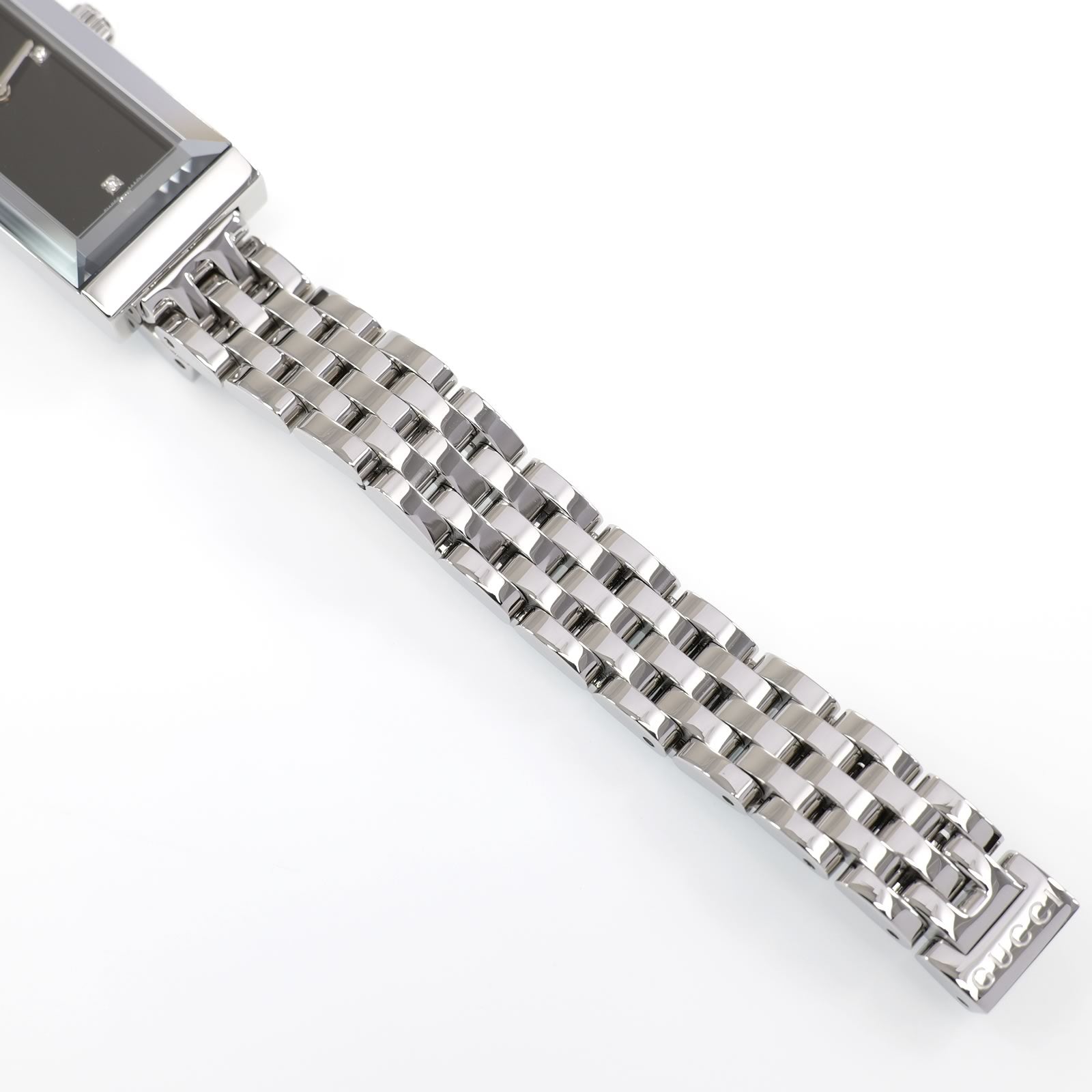 Gucci G-Frame 127.5 stainless steel bracelet bottom